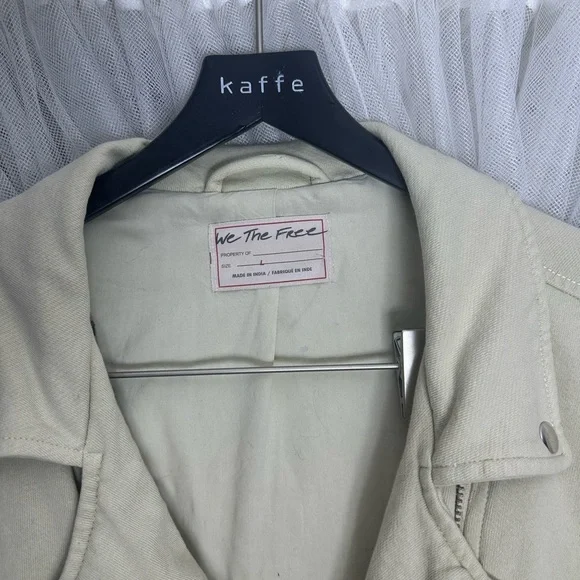 Free people we the free Rebel Rebel Knit Moto Jacket - Picture 5 of 11